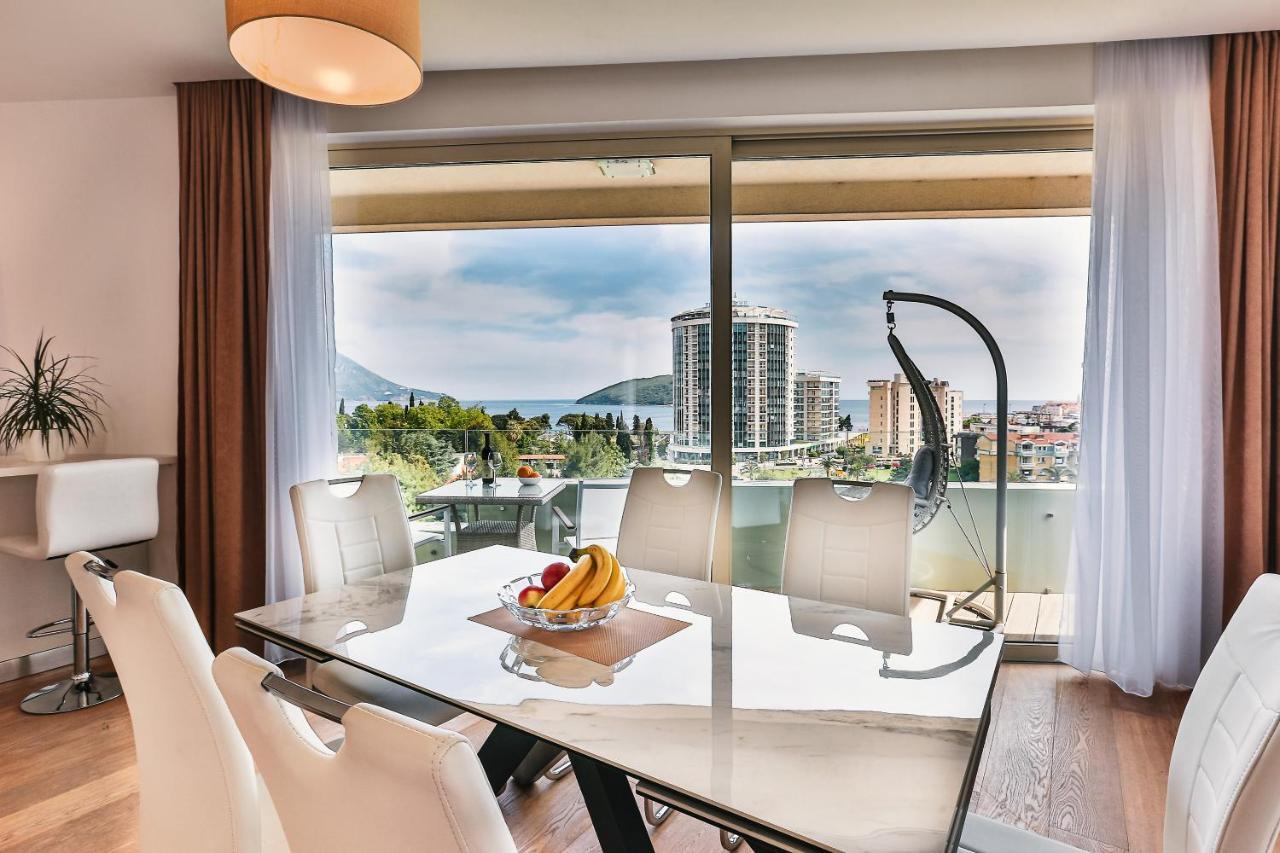 Lux Panorama Apartment บุดวา ภายนอก รูปภาพ