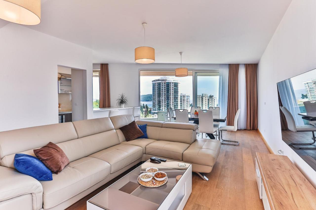 Lux Panorama Apartment บุดวา ภายนอก รูปภาพ